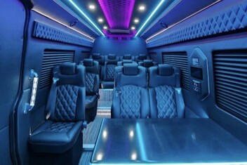 Glendale Sprinter Bus Interior
