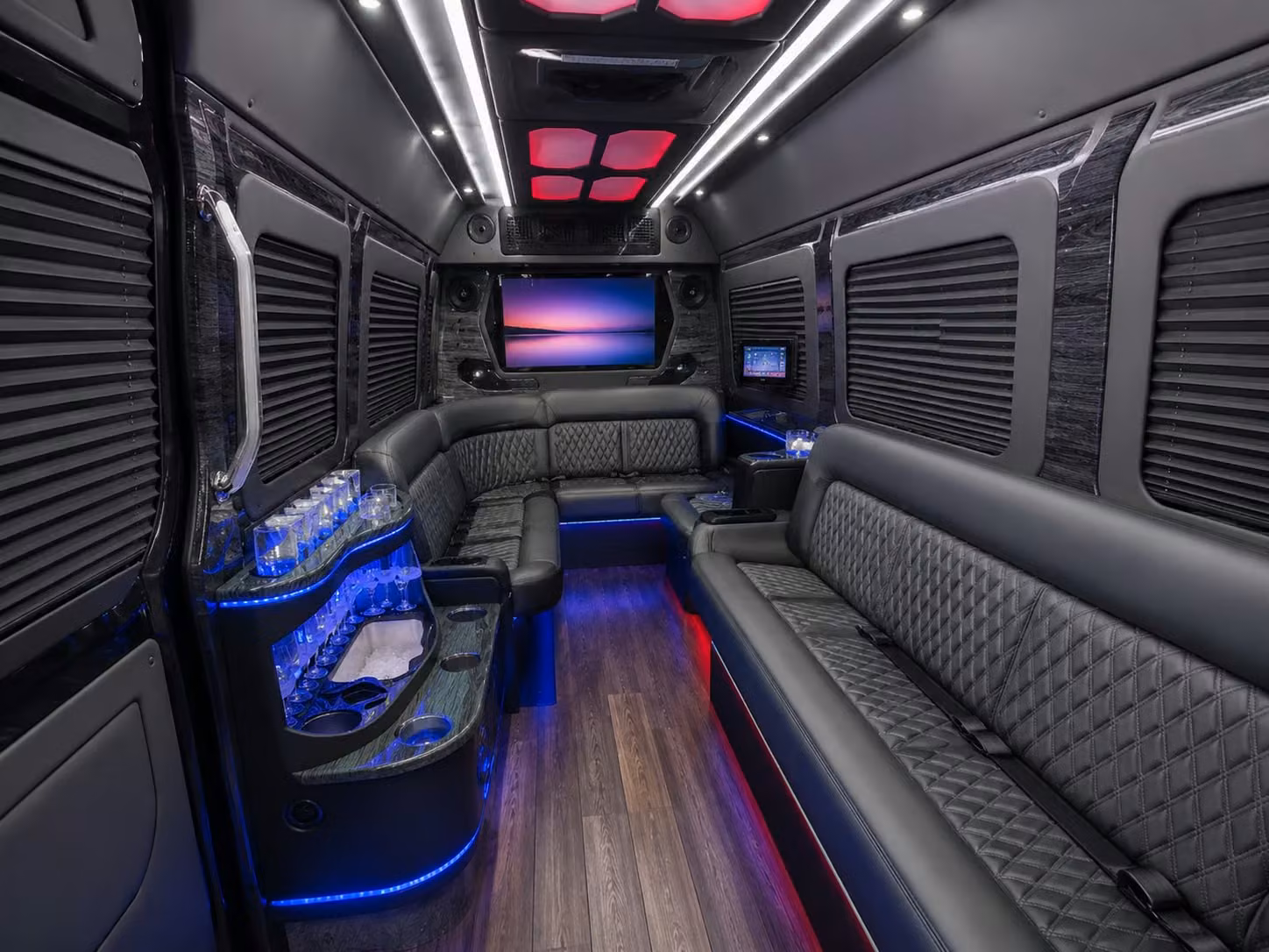 compare glendale commuter shuttle options for healthcare hospitality and manufacturing teams