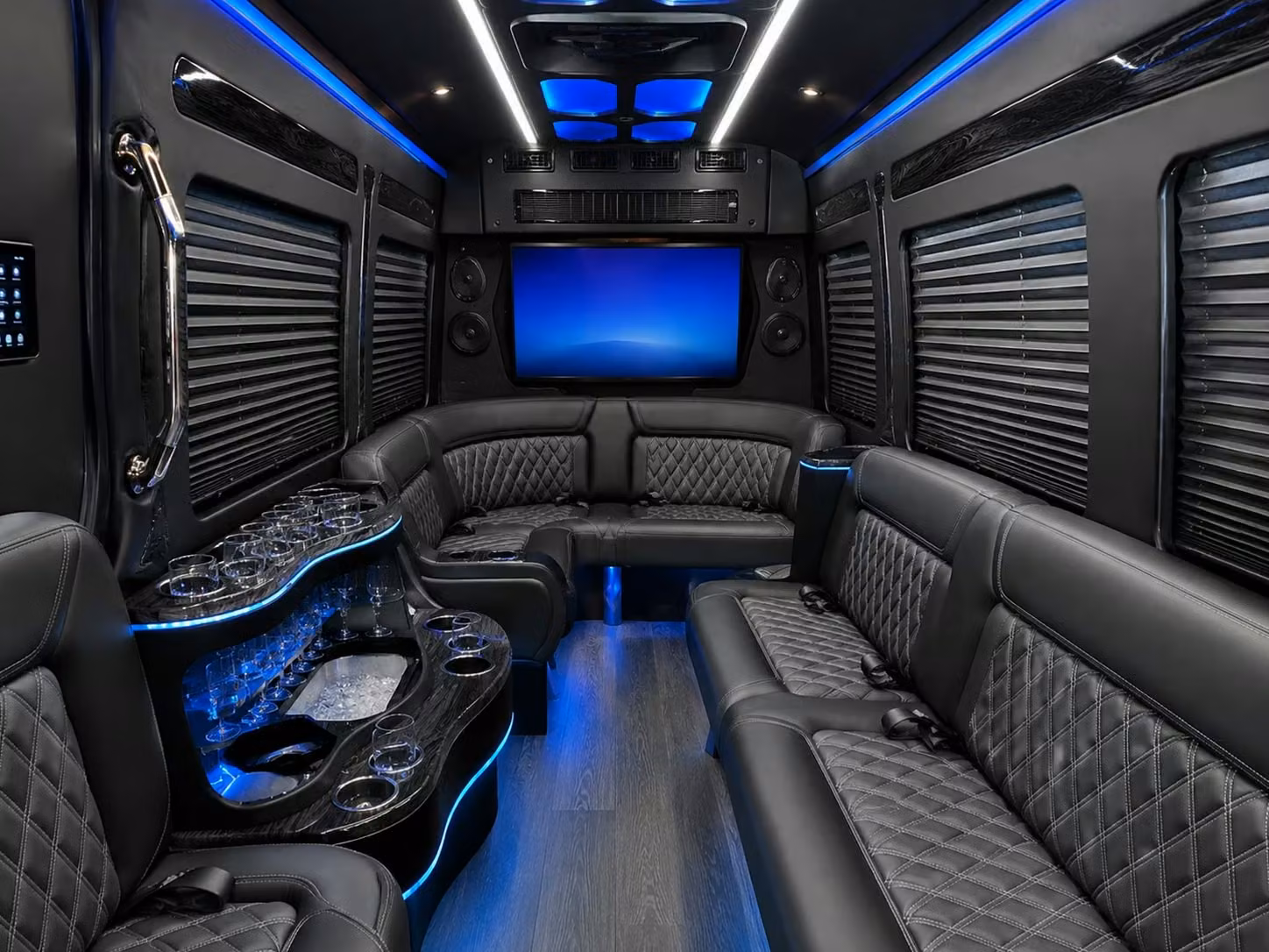 from pre prom dinner to after party a glendale prom bus keeps everyone together all night