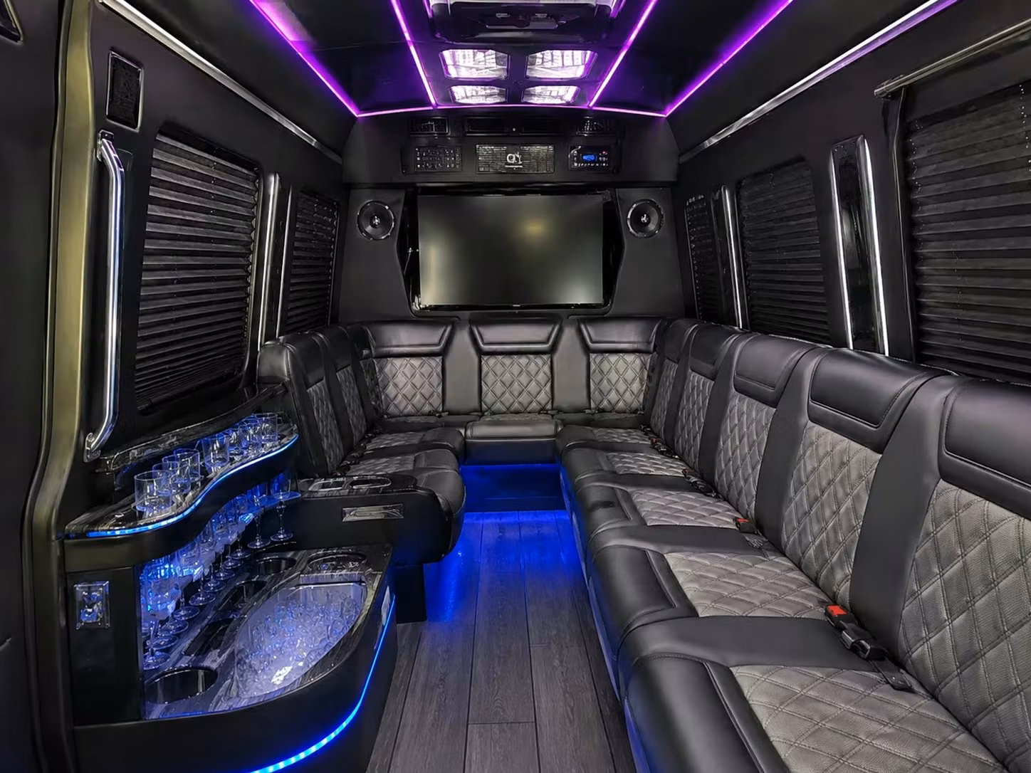 sprinter limousine inside