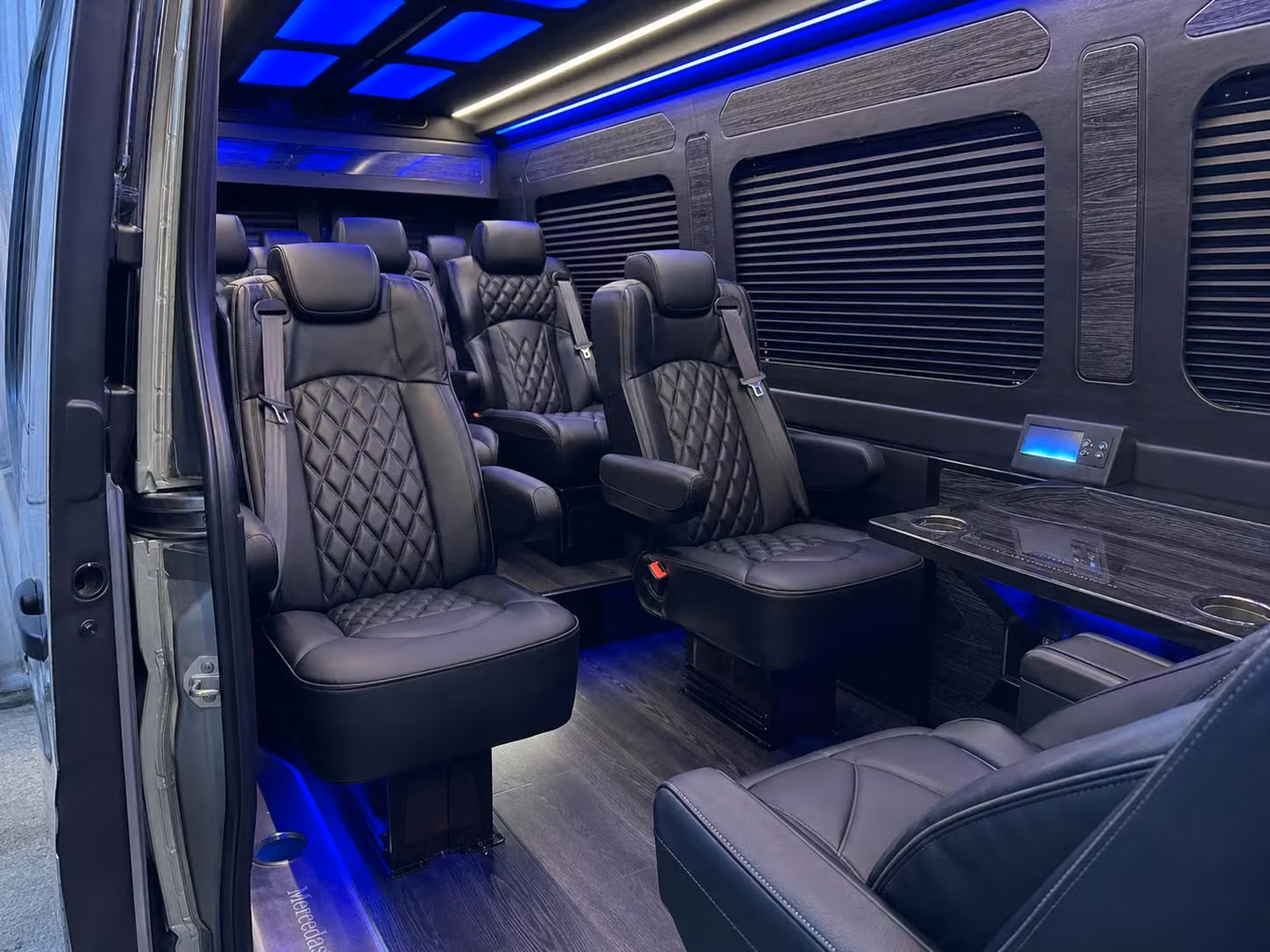 sprinter van transportation for groups and events across glendale