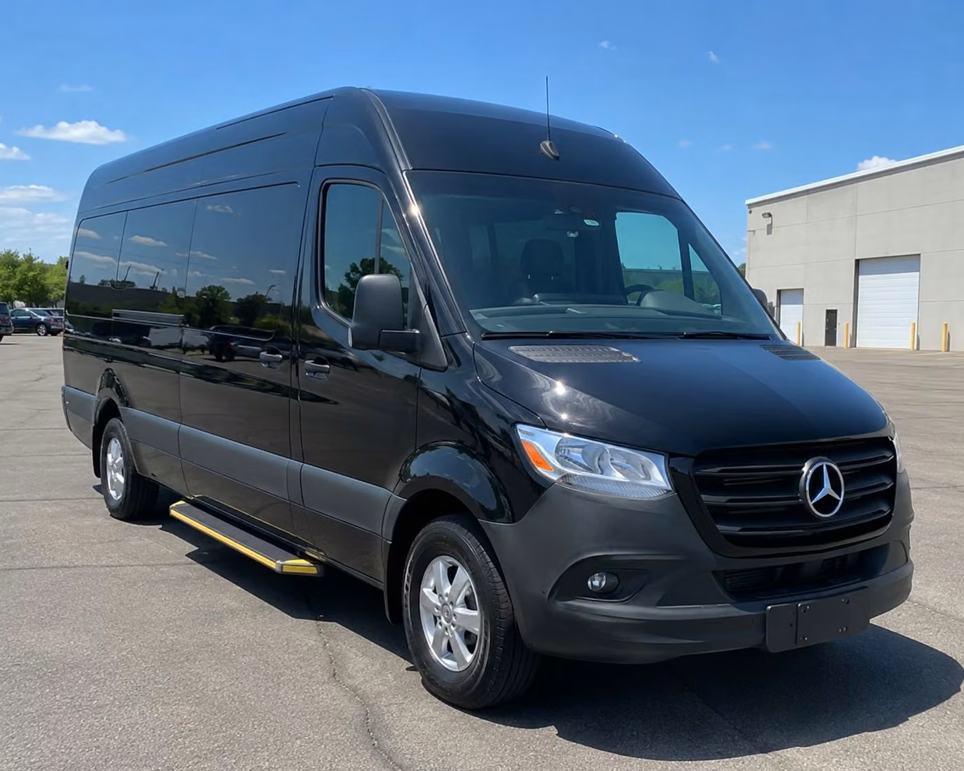 sprinter van with driver